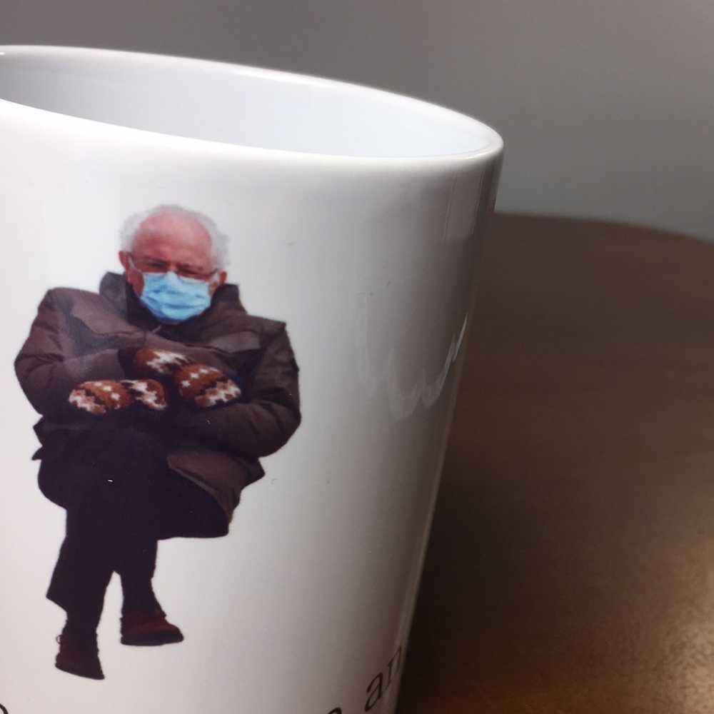 Cold Bernie Mug - Picture 2 of 4